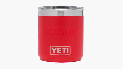 YETI Rambler - 10oz Lowball - Rescue Red | Rogue Fitness